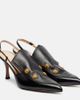 Chloe ChloÃ© Agnes embellished leather slingback pumps - 1