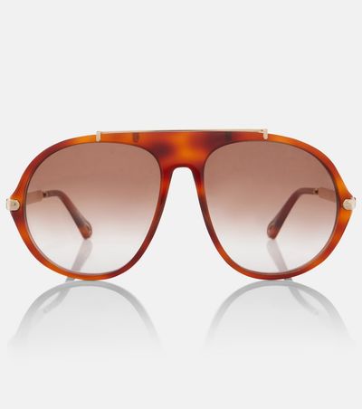 Chloe Chloé Aly aviator sunglasses