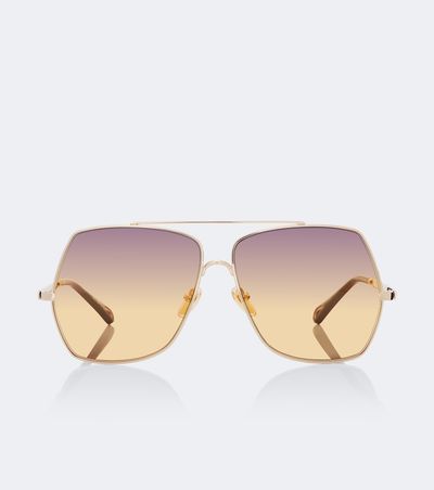 Chloe Chloé Aly navigator sunglasses