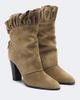 Chloe Chloé Anouk ruffled suede ankle boots - 1