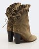 Chloe Chloé Anouk ruffled suede ankle boots - 4