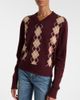 Chloe ChloÃ© Argyle wool and cashmere sweater - 6