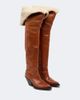 Chloe Chloé Azelan  leather over-the-knee boots - 1