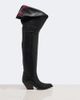 Chloe Chloé Azelan embroidered leather over-the-knee boots - 6