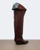 Chloe Chloé Azelan floral leather over-the-knee boots - 2