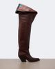 Chloe Chloé Azelan floral leather over-the-knee boots - 4