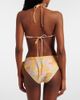 Chloe Chloé Bow-detail floral bikini top - 4
