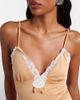Chloe ChloÃ© Bow-detail lace-trimmed bodysuit - 4