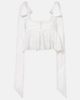 Chloe Chloé Broderie anglaise cotton top - 1
