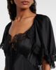 Chloe ChloÃ© Caped lace-trimmed silk maxi dress - 4
