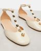 Chloe Chloé Celeste embellished leather flats - 6