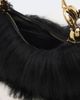 Chloe Chloé Chain Horse Large shearling shoulder bag - 3