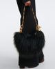 Chloe Chloé Chain Horse Large shearling shoulder bag - 7