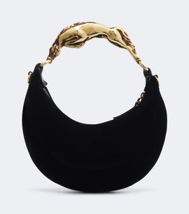Chloe Chloé Chain Horse Small velvet shoulder bag