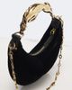 Chloe Chloé Chain Horse Small velvet shoulder bag - 6