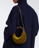 Chloe Chloé Chain Horse Small velvet top-handle bag - 7