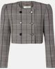 Chloe ChloÃ© Checked cropped wool jacket - 1
