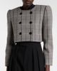 Chloe ChloÃ© Checked cropped wool jacket - 3