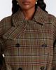 Chloe Chloé Checked wool and cotton-blend peacoat - 3