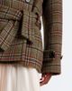 Chloe Chloé Checked wool and cotton-blend peacoat - 4