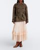 Chloe Chloé Checked wool and cotton-blend peacoat - 8