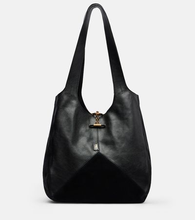 Chloe Chloé Chloé Balloon Medium leather and suede shoulder bag