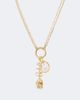 Chloe Chloé Chloé embellished pendant necklace - 1