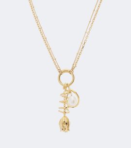 Chloe Chloé Chloé embellished pendant necklace