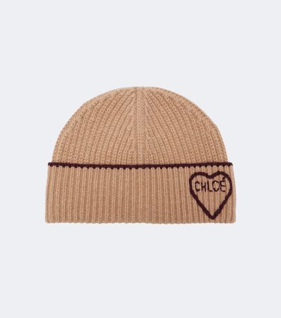 Chloe Chloé Chloé Encœur wool and cashmere beanie