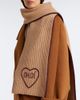 Chloe Chloé Chloé Encœur wool and cashmere scarf - 2