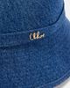 Chloe ChloÃ© ChloÃ© Iconic denim bucket hat - 3