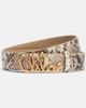 Chloe ChloÃ© ChloÃ© Iconic snake-effect leather belt - 1