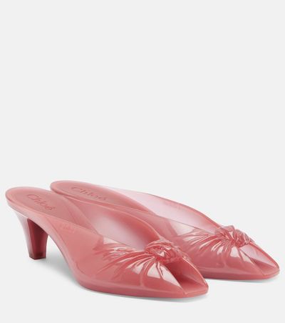 Chloe Chloé Chloé Jelly TPU mules