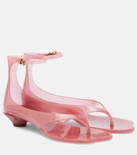 Chloe ChloÃ© ChloÃ© Jelly TPU thong sandals