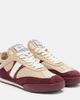 Chloe Chloé Chloé Kick suede-trimmed sneakers - 1