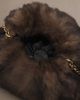 Chloe Chloé Chloé Plissé shearling shoulder bag - 3
