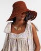Chloe ChloÃ© ChloÃ© raffia sun hat - 5
