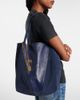 Chloe Chloé Chloé Spin leather and suede tote bag - 6