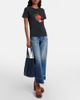 Chloe Chloé Chloé Spin leather and suede tote bag - 7
