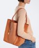 Chloe Chloé Chloé Spin Medium leather and suede tote bag - 2