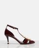 Chloe ChloÃ© Cleia 70 studded patent leather pumps - 6