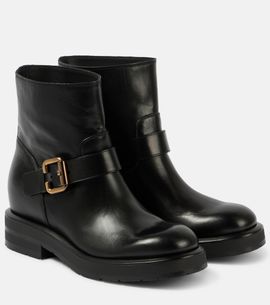 Chloe Chloé Coddington leather ankle boots
