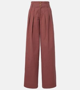 Chloe ChloÃ© Cotton wide-leg pants