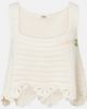 Chloe ChloÃ© Crochet scalloped cotton top - 1