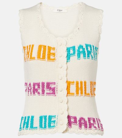 Chloe ChloÃ© Crocheted cotton top