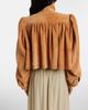 Chloe Chloé Cropped gathered suede jacket - 5