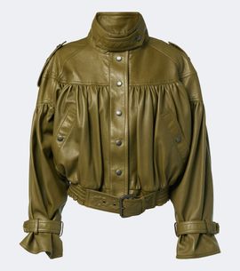 Chloe Chloé Cropped leather jacket