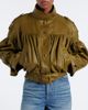 Chloe Chloé Cropped leather jacket - 2