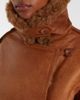 Chloe Chloé Cropped shearling-trimmed leather jacket - 6