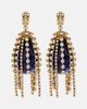 Chloe Chloé Crystal-embellished drop earrings - 1